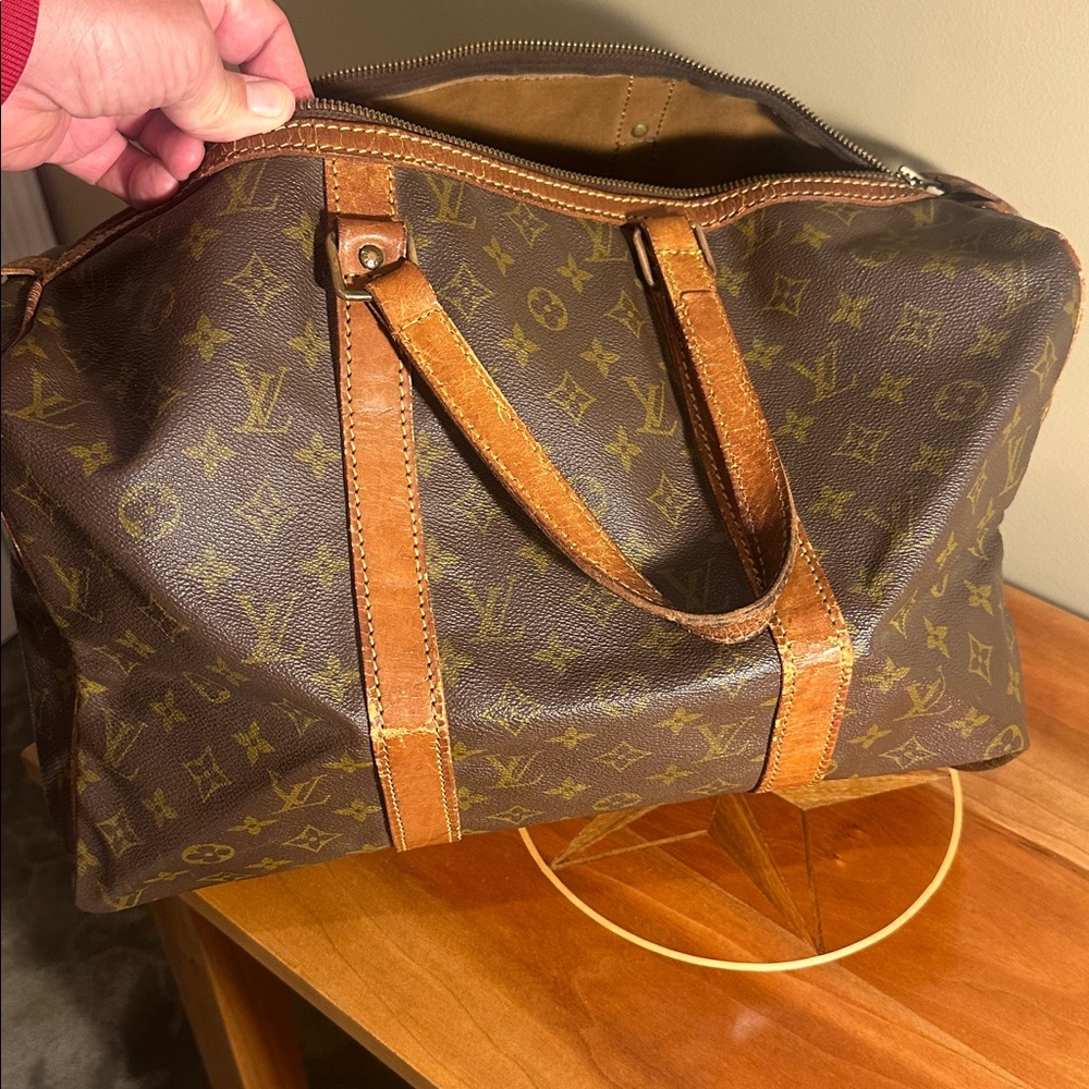 Vintage. Louis Vuitton Sac Souple 45. - Picture 7 of 16